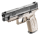 HS Pistole SF19 4.5, FDE/black, cal. 9x19 BL 117mm, incl. 2 magazines, cleaning set Full size