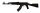 WBP AK47 Jack - Kunststoff-Festschaft - 7,62x39 - LL 415mm; Seitenschiene