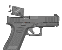 Glock 19 Gen5 A-CUT Aimpoint COA Combo, Kal. 9x19