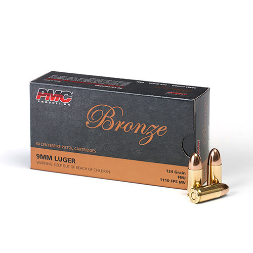 PMC, Kal. 9x19mm, FMJ, 124gr. 50 Schuss